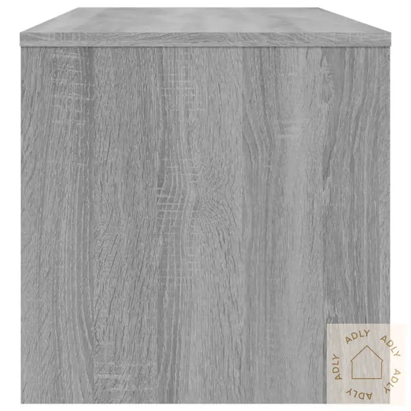 Tv-Benk Grå Sonoma 100X40X40 Cm Konstruert Tre