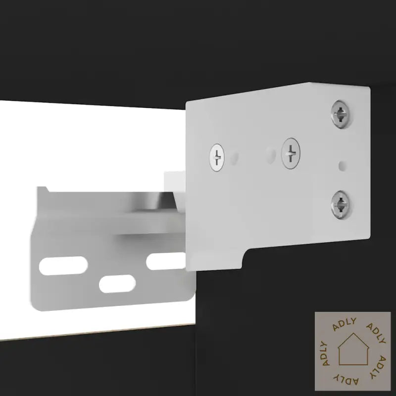 Vegghengt Tv-Benk Svart 30,5X30X30 Cm