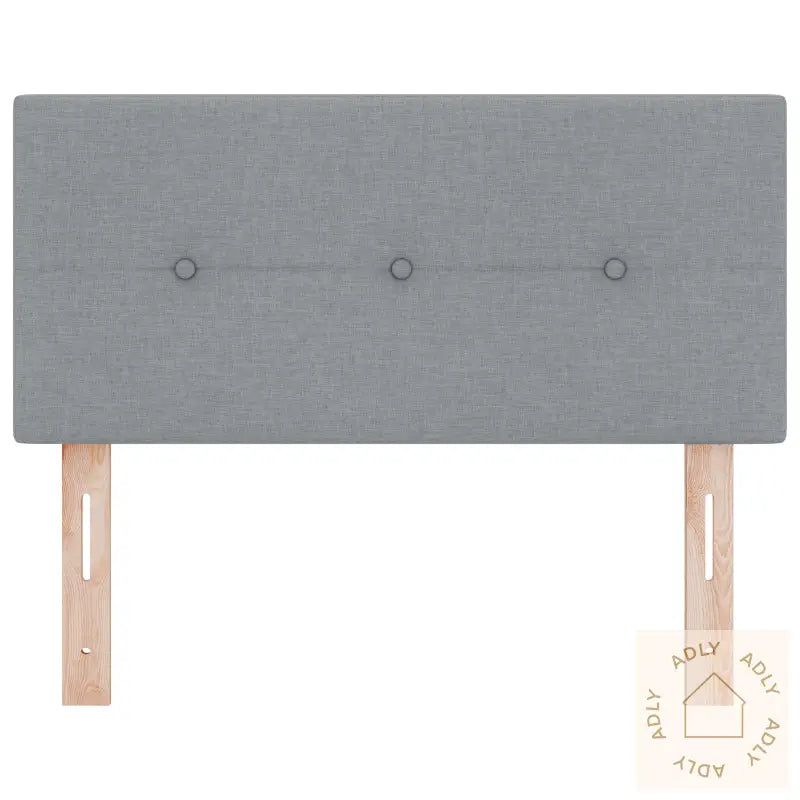 Hodegjerdet Med Knapper Lys Grå 90 Cm Stoff