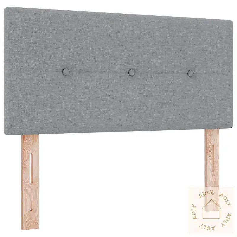 Hodegjerdet Med Knapper Lys Grå 90 Cm Stoff