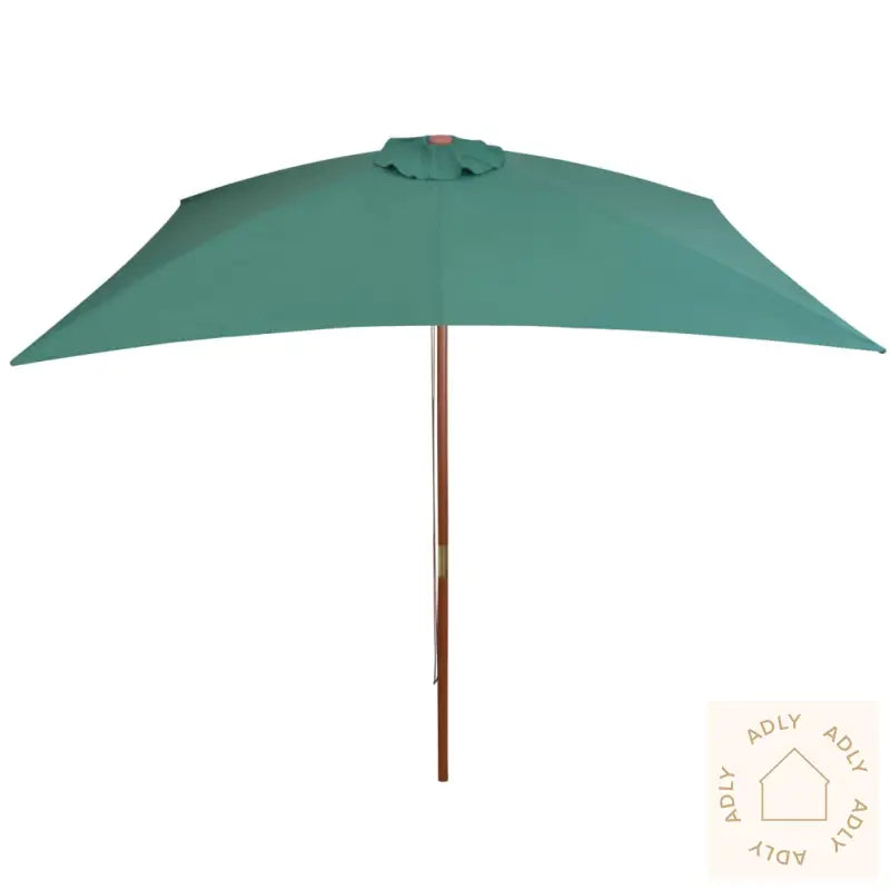 Parasoll 200X300 Cm Trestang Grønn