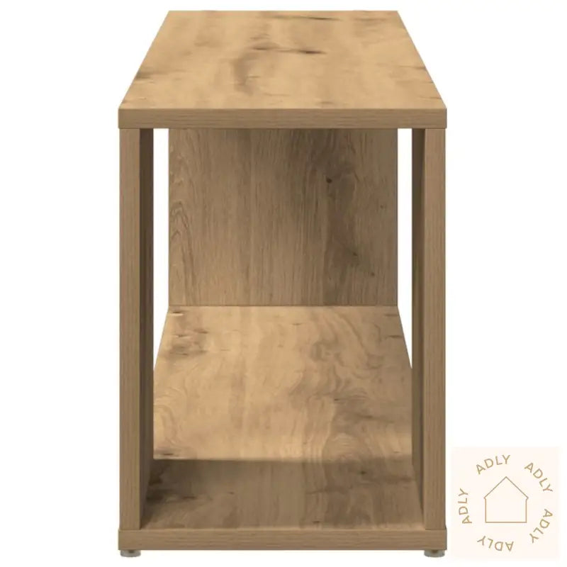 Tv-Benk Artisan Eik 100X24X32 Cm Konstruert Tre