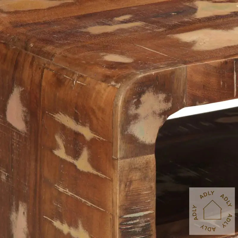 Tv-Benk 105X46X32 Cm Gjenvunnet Heltre