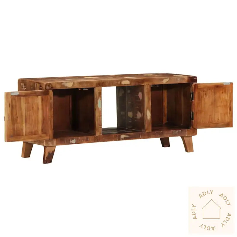 Tv-Benk 105X46X32 Cm Gjenvunnet Heltre