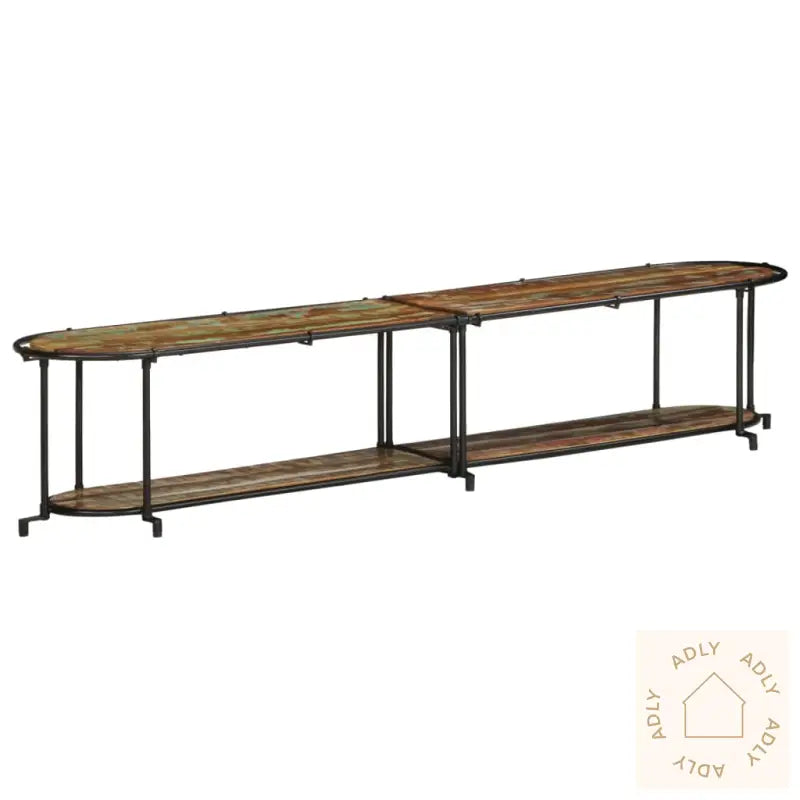 Tv-Benk 200X42X40 Cm Gjenvunnet Heltre