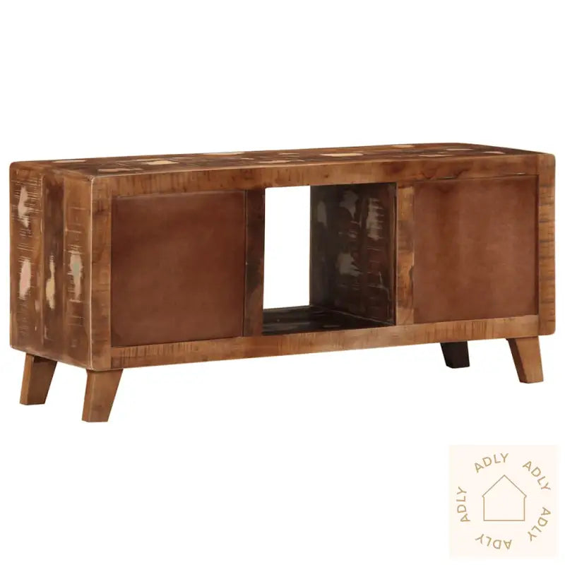 Tv-Benk 105X46X32 Cm Gjenvunnet Heltre