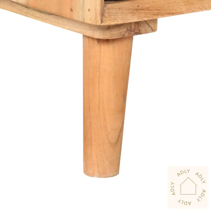 Tv-Benk 100X35X40 Cm Heltre Akasie