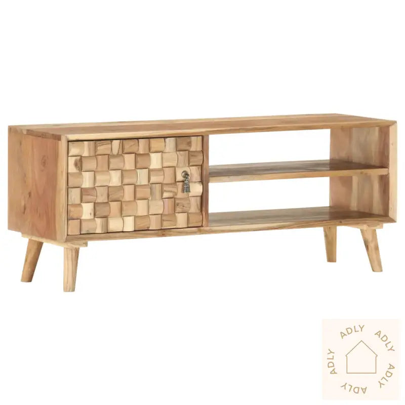 Tv-Benk 100X35X40 Cm Heltre Akasie