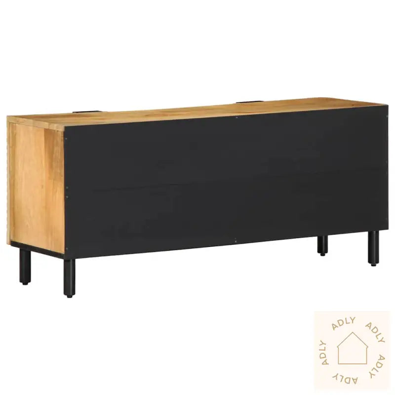 Tv-Benk Brun 105X33X46 Cm Heltre Mango