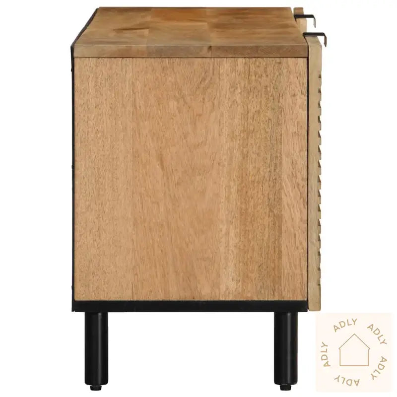 Tv-Benk Brun 105X33X46 Cm Heltre Mango