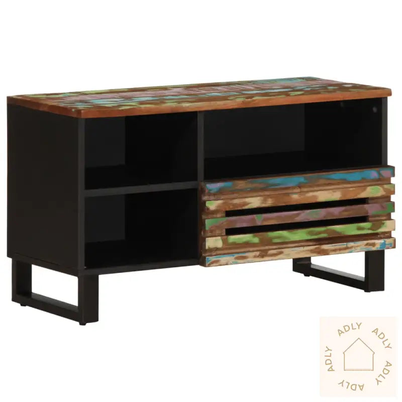 Tv-Benk 80X34X46 Cm Heltre Akasie