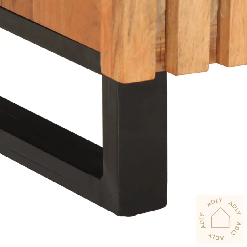 Tv-Benk 105X34X46 Cm Heltre Akasie