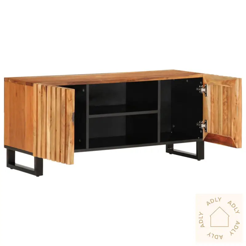 Tv-Benk 105X34X46 Cm Heltre Akasie