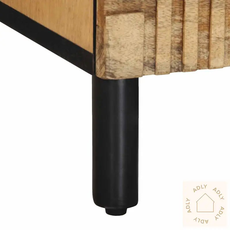 Tv-Benk Brun 70X33X46 Cm Heltre Mango