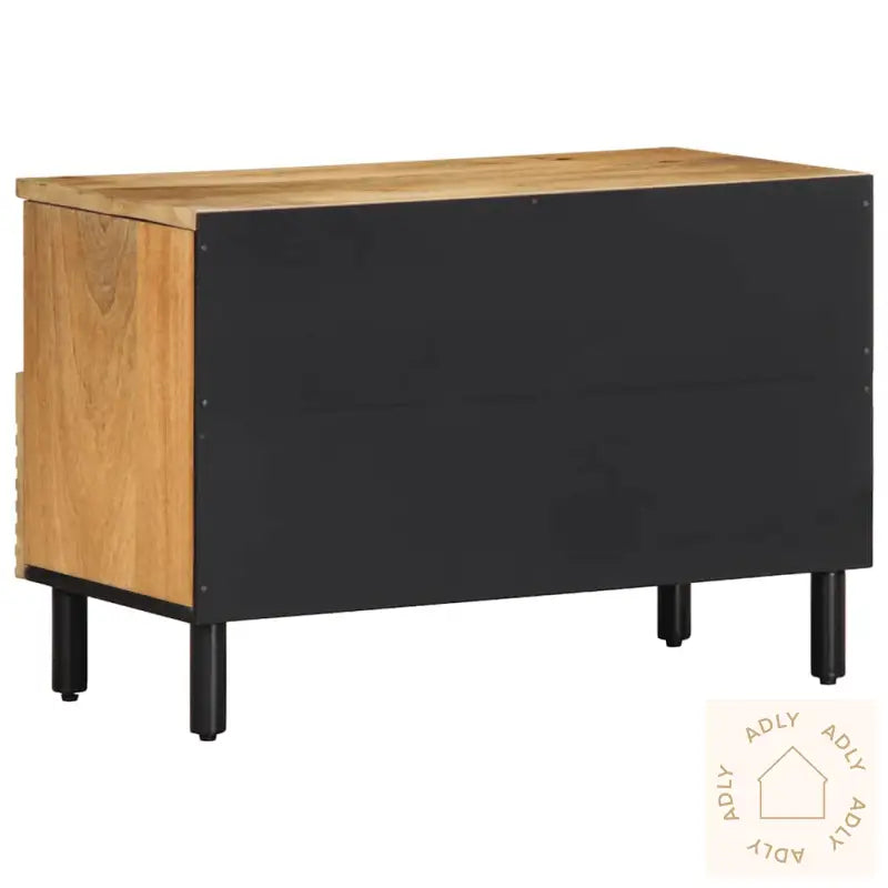 Tv-Benk Brun 70X33X46 Cm Heltre Mango