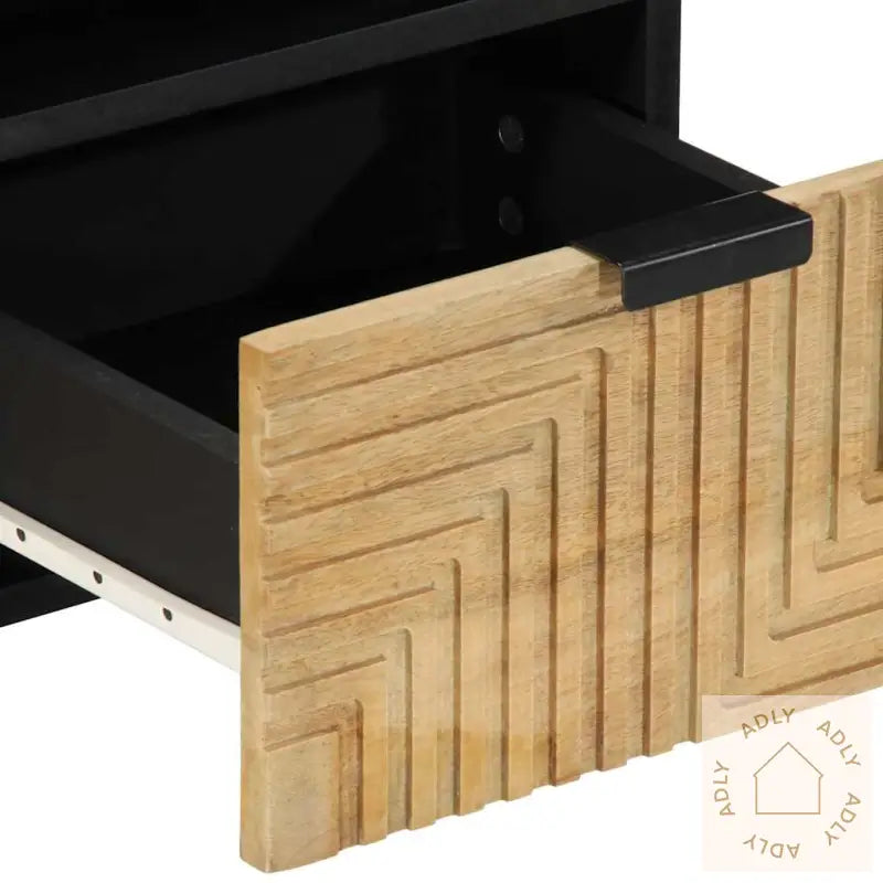 Tv-Benk Brun 70X33X46 Cm Heltre Mango