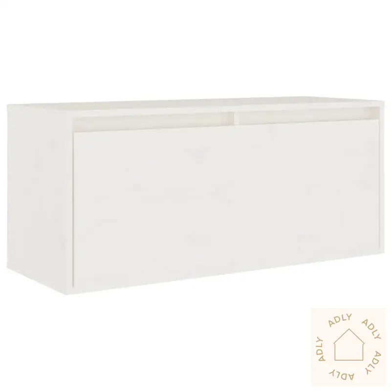 Tv-Benker 5 Stk Hvit Heltre Furu