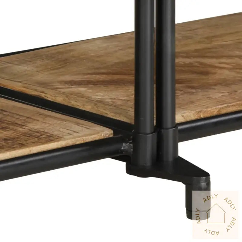 Tv-Benk 200X42X40 Cm Grov Heltre Mango