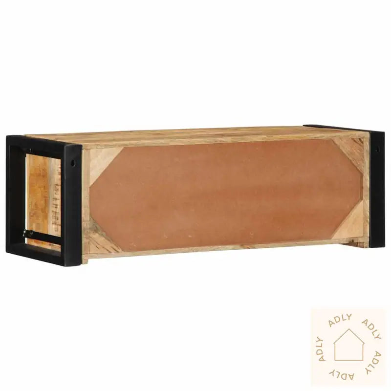 Tv-Benk 80X30X25 Cm Grovt Heltre Mangotre