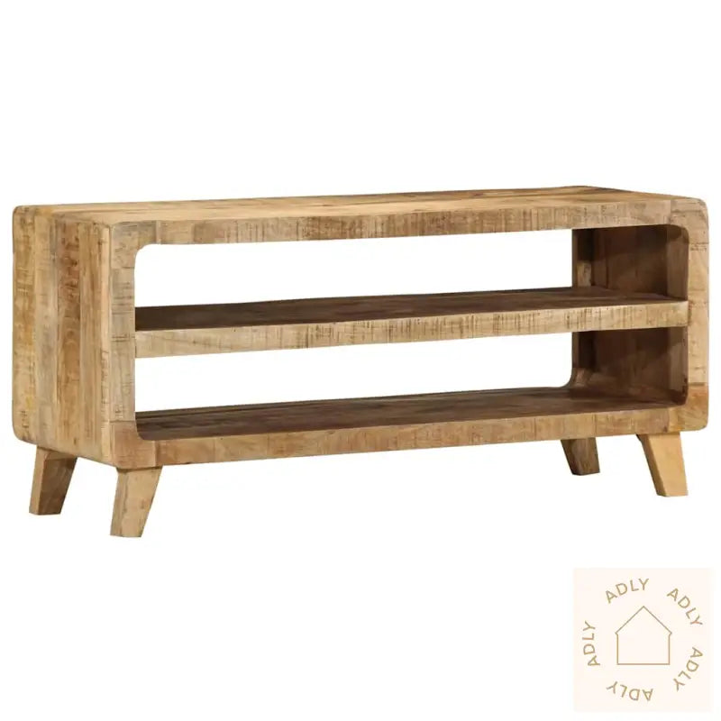 Tv-Benk 105X46X32 Cm Grov Heltre Mango