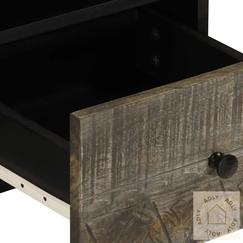 Tv-Benk Lysegrå 70X33,5X46 Cm Heltre Mango
