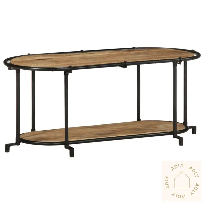 Tv-Benk 100X42X40 Cm Grov Heltre Mango