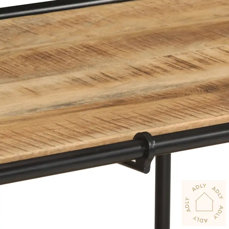 Tv-Benk 100X42X40 Cm Grov Heltre Mango