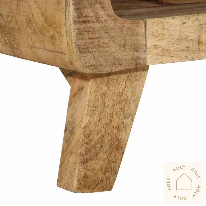 Tv-Benk 105X46X32 Cm Grov Heltre Mango