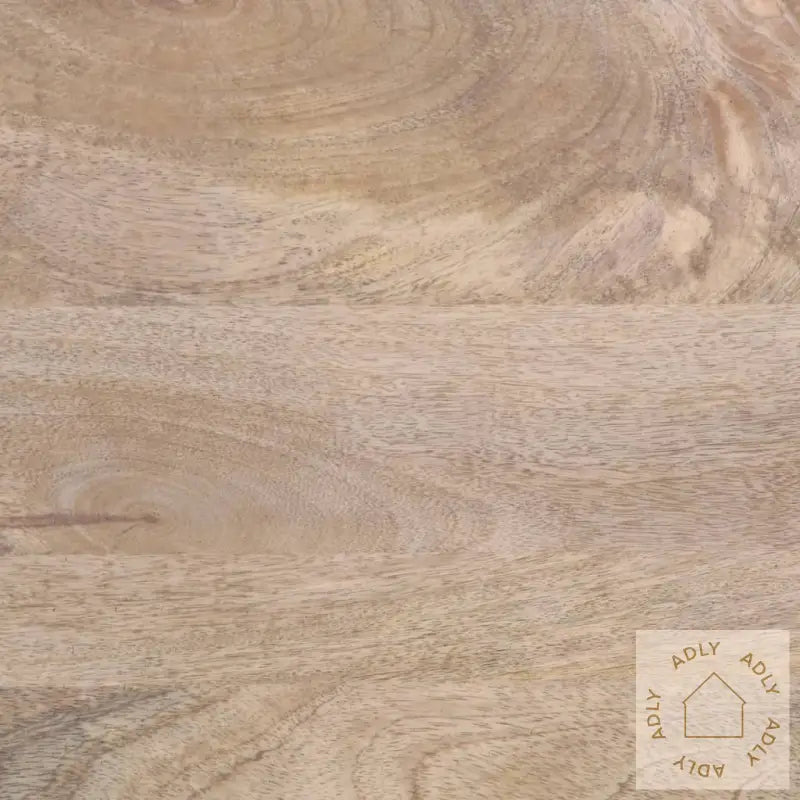 Tv-Benk Hvit 105X34X46 Cm Grovt Heltre Mangotre