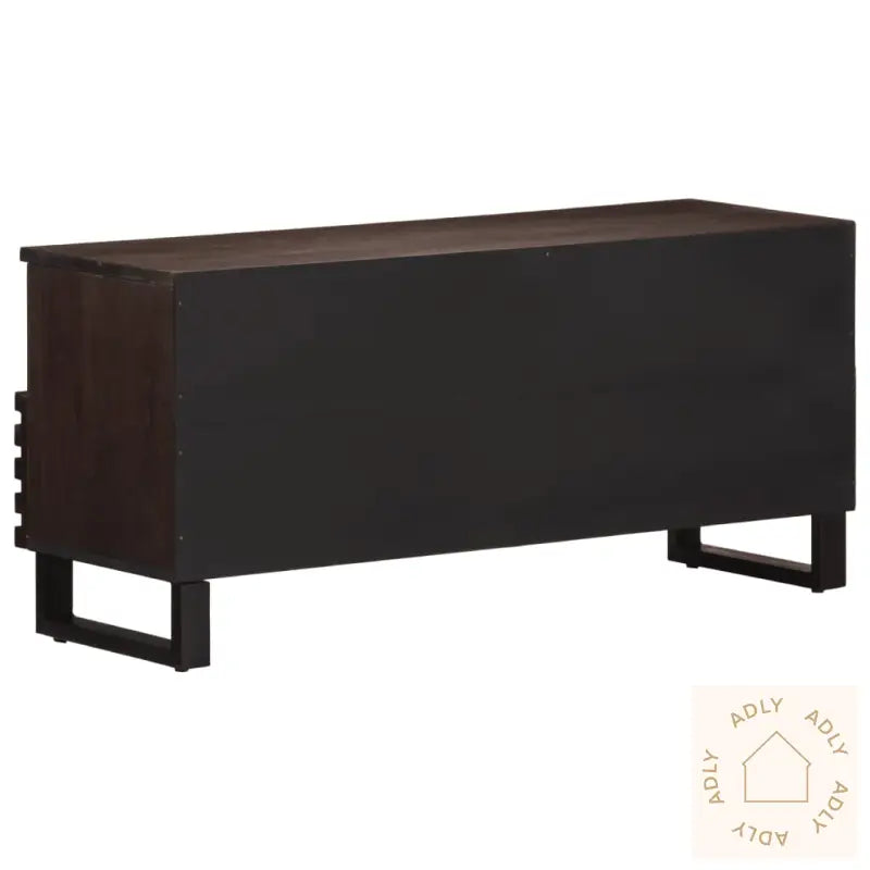 Tv-Benk Brun 100X34X46 Cm Heltre Mango