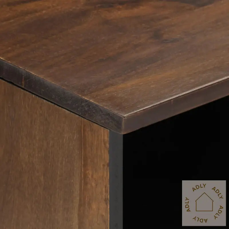 Tv-Benk Brun 80X34X46 Cm Heltre Mango