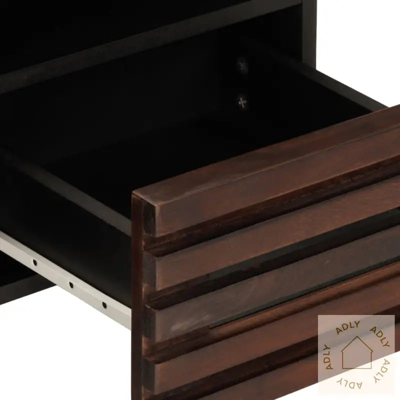 Tv-Benk Brun 100X34X46 Cm Heltre Mango