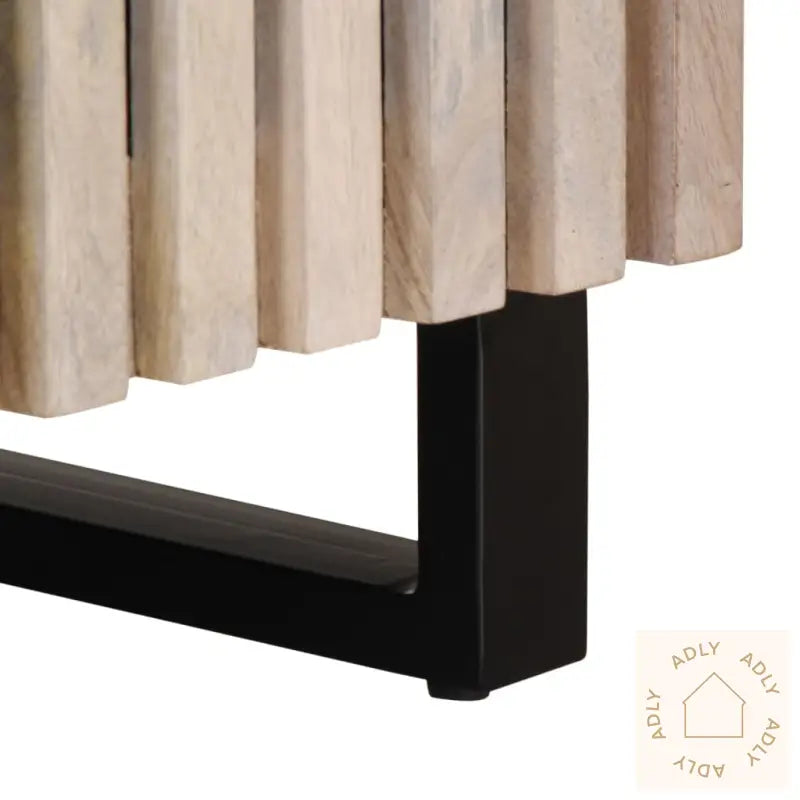 Tv-Benk 100X34X46 Cm Heltre Mango