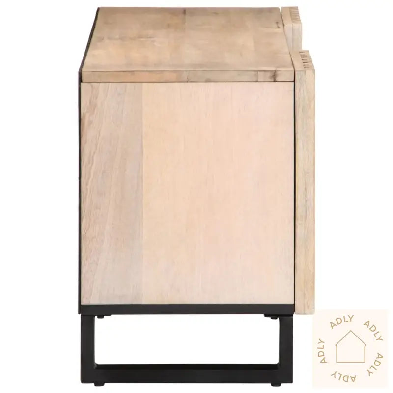 Tv-Benk 100X34X46 Cm Heltre Mango