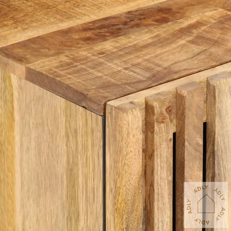 Tv-Benk 105X34X46 Cm Grovt Heltre Mangotre