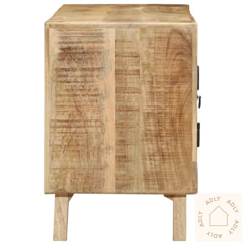 Tv-Benk 105X46X32 Cm Grov Heltre Mango