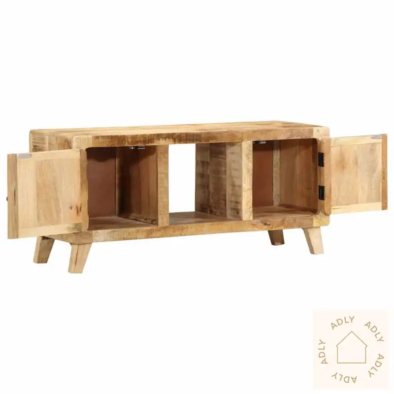 Tv-Benk 105X46X32 Cm Grov Heltre Mango