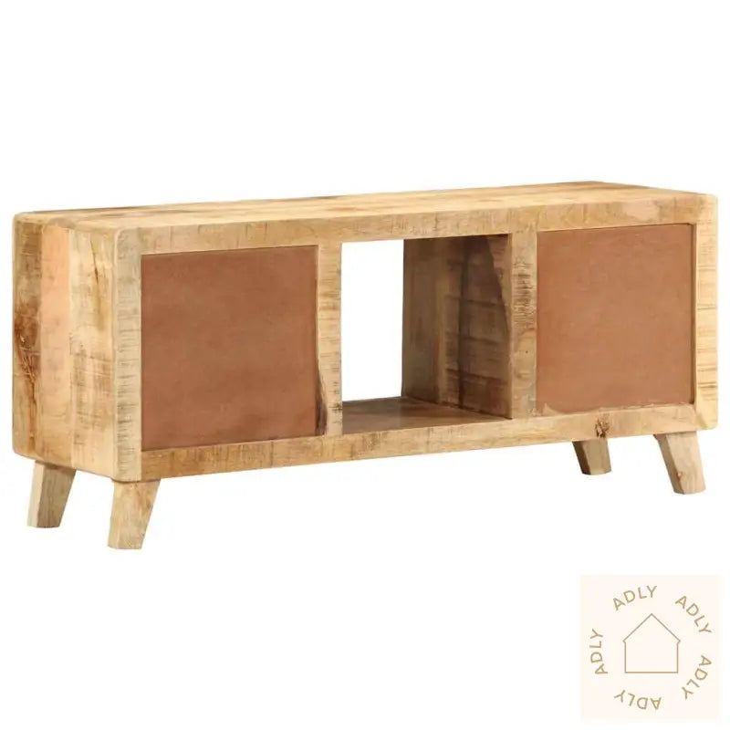 Tv-Benk 105X46X32 Cm Grov Heltre Mango