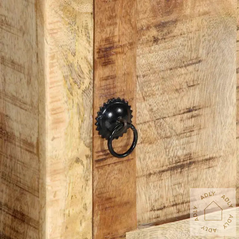 Tv-Benk 105X46X32 Cm Grov Heltre Mango