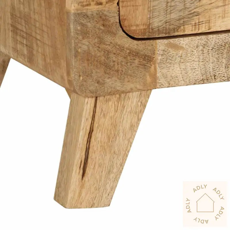 Tv-Benk 105X46X32 Cm Grov Heltre Mango