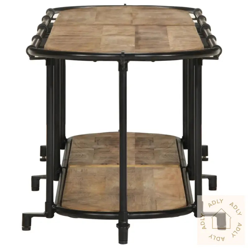 Tv-Benk 160X42X40 Cm Grov Heltre Mango