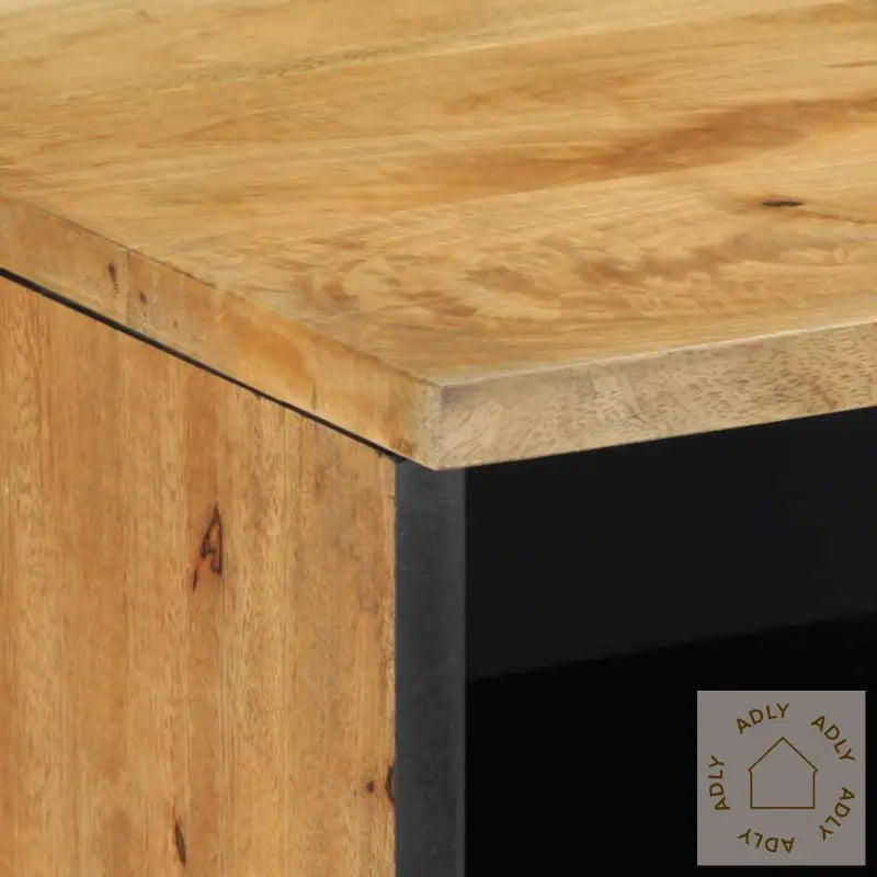 Tv-Benk Brun 100X33X46 Cm Heltre Mango