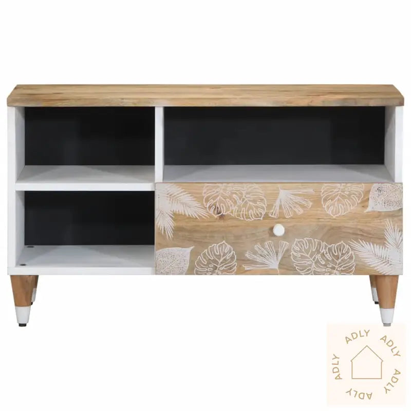 Tv-Benk 80X33,5X46 Cm Heltre Mango