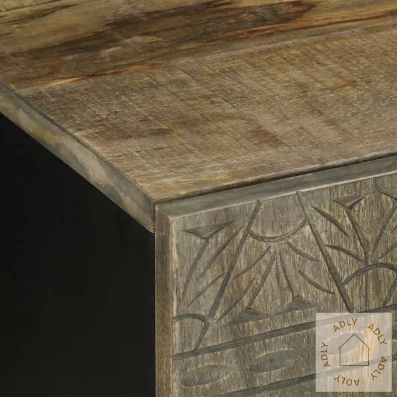 Tv-Benk Lysegrå 105X33,5X46 Cm Heltre Mango