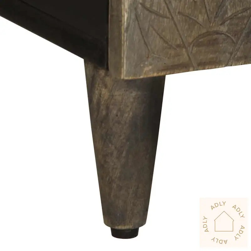 Tv-Benk Lysegrå 105X33,5X46 Cm Heltre Mango
