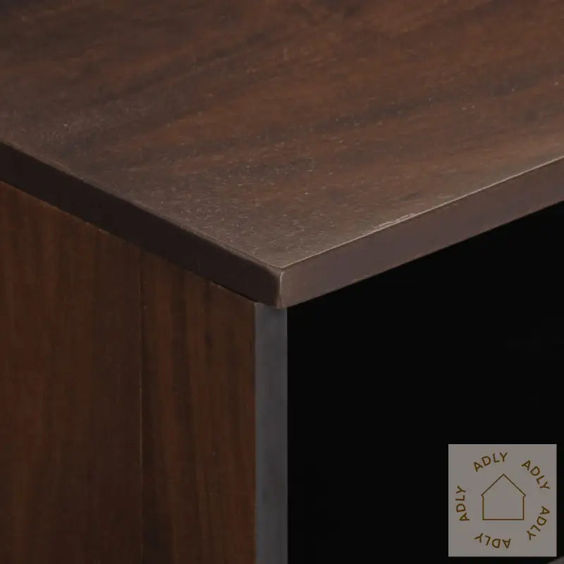 Tv-Benk Brun 100X34X46 Cm Heltre Mango