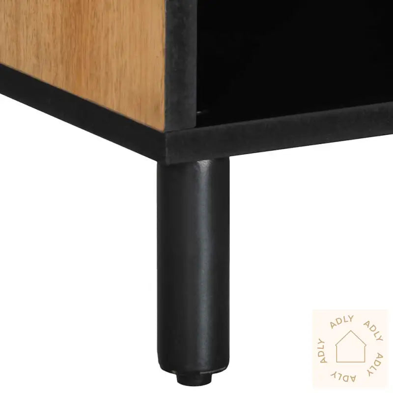 Tv-Benk Brun 100X33X46 Cm Heltre Mango