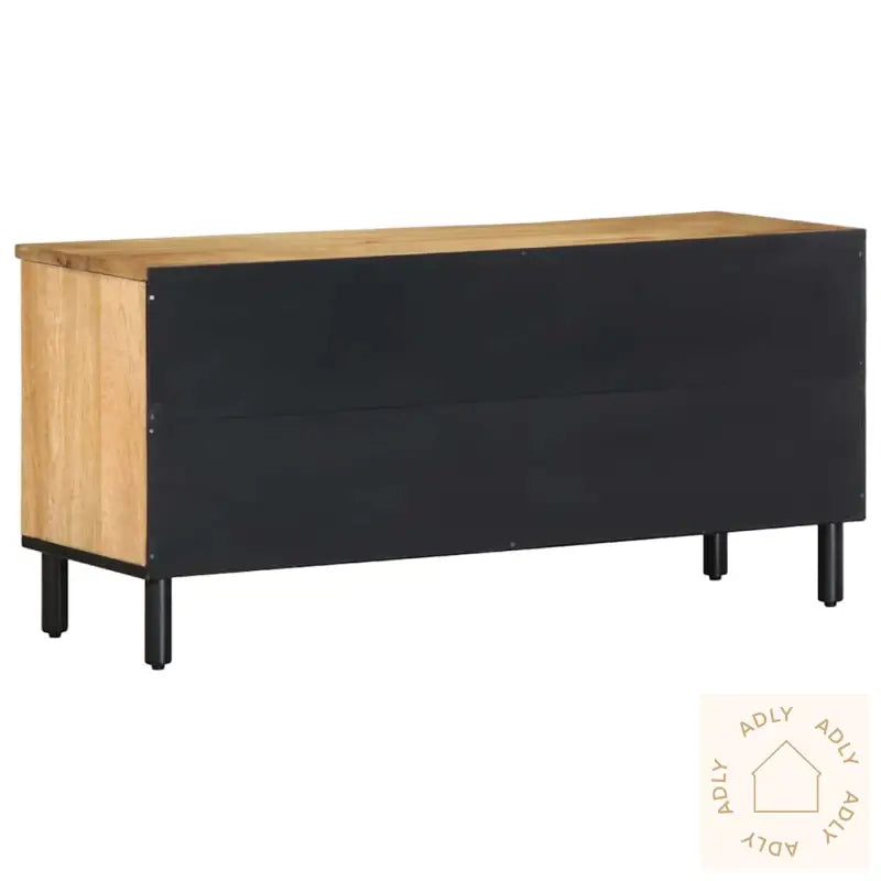 Tv-Benk Brun 100X33X46 Cm Heltre Mango
