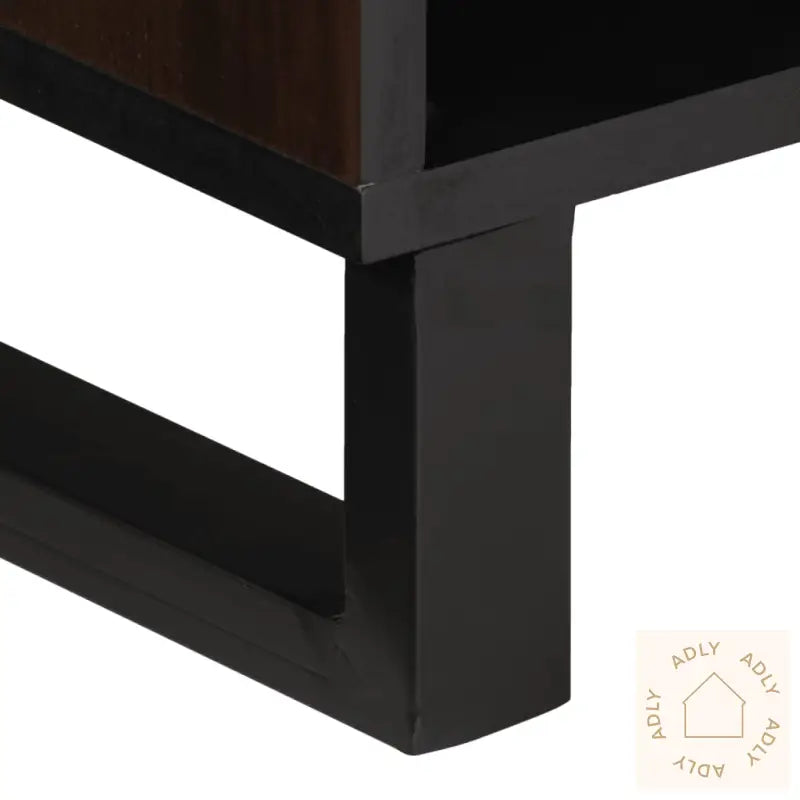 Tv-Benk Brun 100X34X46 Cm Heltre Mango