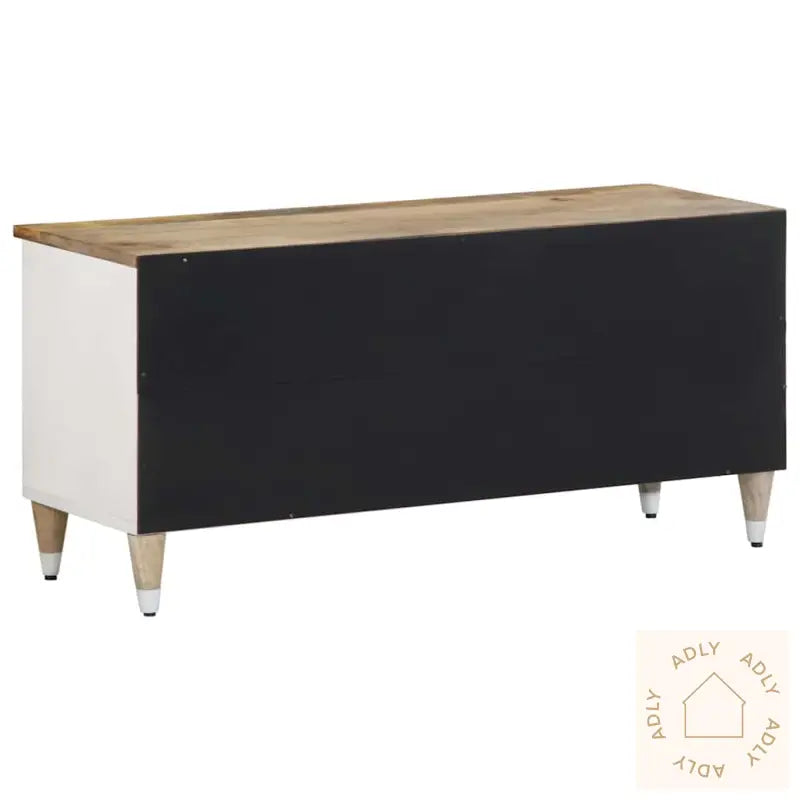 Tv-Benk 100X33,5X46 Cm Heltre Mango